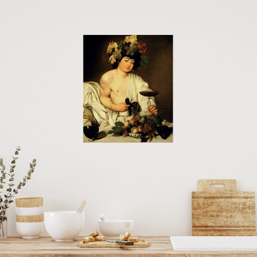 Bacchus (Bacco Adolescente) Poster (Keuken)