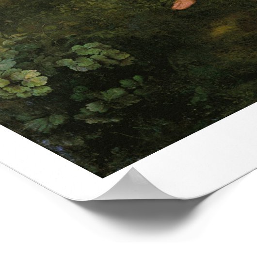 Bacchus, c.1695 (olie op canvas) poster (Hoek)