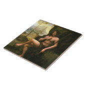 Bacchus, c.1695 (olie op canvas) tegeltje (Zijkant)