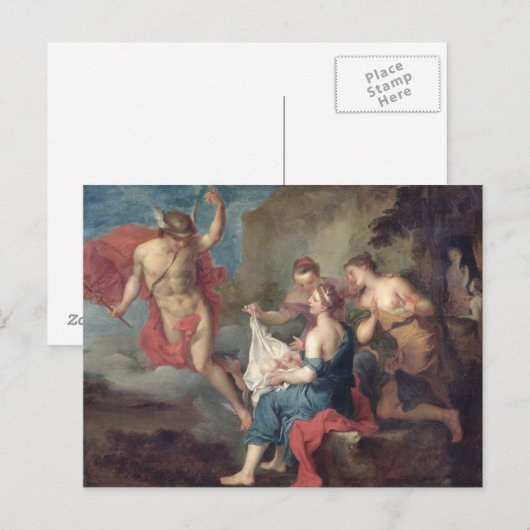 Bacchus Deliverto the Nymphs of Nysa Briefkaart (Voorkant / Achterkant)