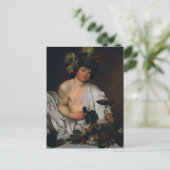 Bacchus door Briefkaart Caravaggio (Staand voorkant)