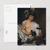 Bacchus door Briefkaart Caravaggio (Voorkant / Achterkant)
