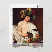 Bacchus door Caravaggio Briefkaart (Voorkant / Achterkant)