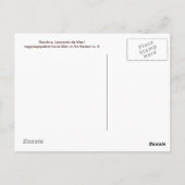 Bacchus door Leonardo da Vinci Briefkaart (Achterkant)