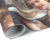 BACCHUS, DRUIVEN EN WITTE WIJN CADEAUPAPIER (Rol Hoek)