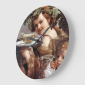 BACCHUS, DRUIVEN EN WITTE WIJN GROTE KLOK (Hoek)