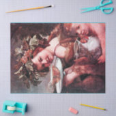 BACCHUS, DRUIVEN EN WITTE WIJN TISSUEPAPIER (Craft)