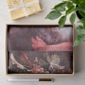 BACCHUS, DRUIVEN EN WITTE WIJN TISSUEPAPIER (Geschenk)