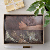 BACCHUS, DRUIVEN EN WITTE WIJN TISSUEPAPIER (Geschenk)