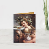 BACCHUS, DRUIVEN EN WITTE WIJNBOUWEN, gesterd Kaart (Voorkant)