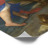 Bacchus en Ariadne, door Titiaan - Poster (Hoek)