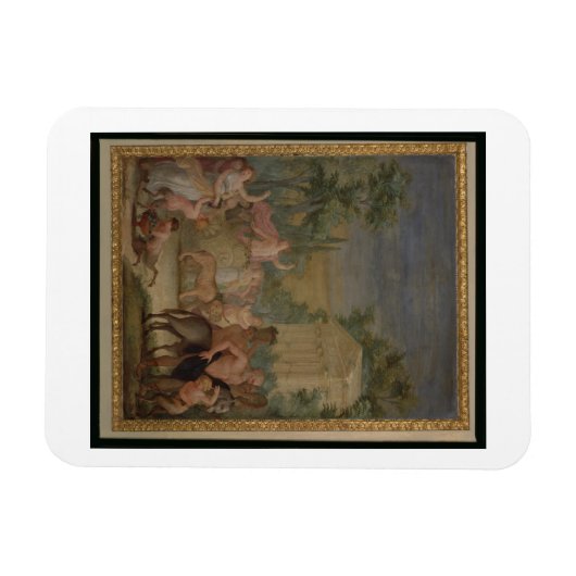 Bacchus en Ariadne (olie op het canvas) 2 Magneet (Horizontaal)