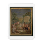 Bacchus en Ariadne (olie op het canvas) 2 Magneet (Verticaal)