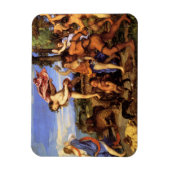 Bacchus en Ariadne van Titiaan Magneet (Verticaal)