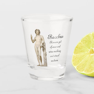 Bacchus en Grapevine Shot Glas
