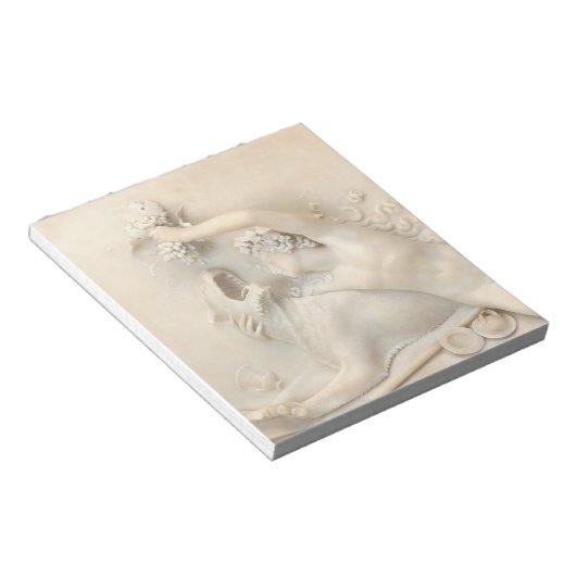 Bacchus Feeding a Panther Notitieblok (Schuin)