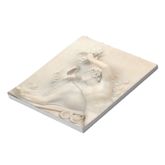 Bacchus Feeding a Panther Notitieblok (Linkerzijde)