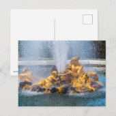 Bacchus giet de tuin van het paleis van Versailles Briefkaart (Voorkant / Achterkant)