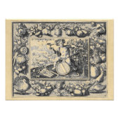 Bacchus God van wijn Foto Afdruk (Voorkant)