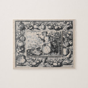 Bacchus God van wijn Legpuzzel