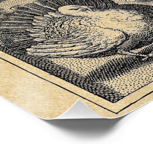 Bacchus God van wijn Perfect Poster (Hoek)