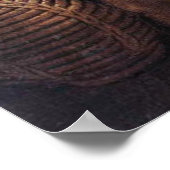 BACCHUS MET DRUIVEN EN WIJN POSTER (Hoek)