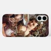 BACCHUS MET DRUIVEN EN WIJNMONOGRAM Case-Mate iPhone CASE (Achterkant (horizontaal))
