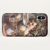 BACCHUS MET DRUIVEN EN WIJNMONOGRAM Case-Mate iPhone CASE (Achterkant (horizontaal))