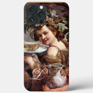 BACCHUS MET DRUIVEN EN WIJNMONOGRAM Case-Mate iPhone CASE