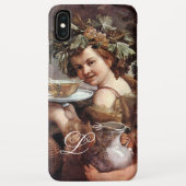 BACCHUS MET DRUIVEN EN WIJNMONOGRAM Case-Mate iPhone CASE (Achterkant)