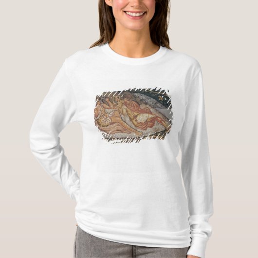 Bacchus Reclining, detail T-shirt (Voorkant)