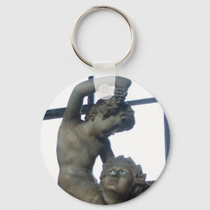 Bacchus-standbeeld in het Vaticaan Sleutelhanger