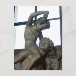 Bacchus Statue in Vaticaan ~ Rome, Italië Briefkaart
