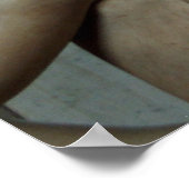 Bacchus Statue in Vaticaan ~ Rome, Italië Poster (Hoek)