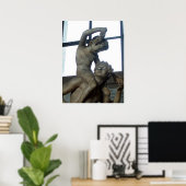 Bacchus Statue in Vaticaan ~ Rome, Italië Poster (Thuiskantoor)