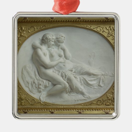 Bacchus trooting Ariadne, 1793 Metalen Ornament (Voorkant)