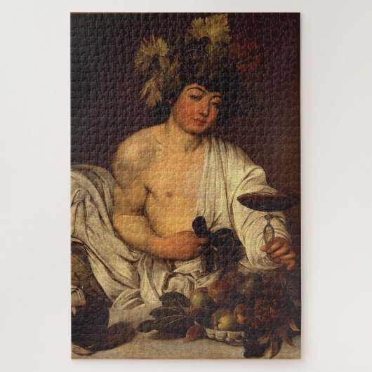 Bacchus van Caravaggio - Barokke editie 1 Legpuzzel (Verticaal)