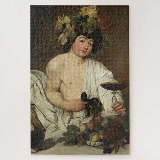 Bacchus van Caravaggio - Barokke editie 2 Legpuzzel (Verticaal)
