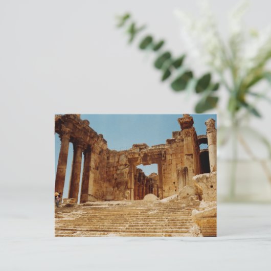 Bacchustempel Briefkaart (Staand voorkant)