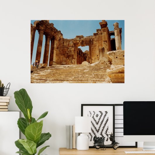 Bacchustempel Poster (Thuiskantoor)