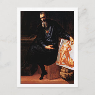 Baccio Bandinelli Self Portrait Briefkaart