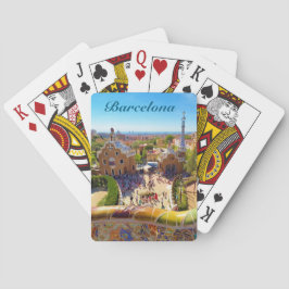 Bacelona Park Guell, Classic Playing Cards Pokerkaarten