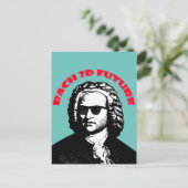 Bach 2D Briefkaart (Staand voorkant)