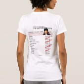 Bach 'Baroque 2 Da Bone'-rondleiding (Dames licht) T-shirt (Achterkant)