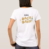 Bach & Boozy Bachelorette Drink in liefde T-shirt (Achterkant)
