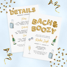 Bach & Boozy Bachelorette Weekend