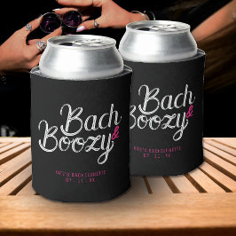Bach & Boozy Zwart & Roze vrijgezellenfeest Blikjeskoeler