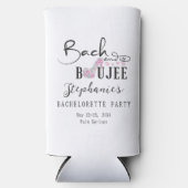 Bach & Boujee Diamanten Bachelorette Glamour & Gla Seltzer Blikjeskoeler (Voorkant)