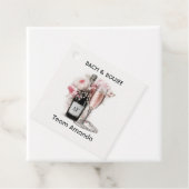 Bach & Boujee Persoonlijk Team Bruid Bedankjes Labels (In situ)