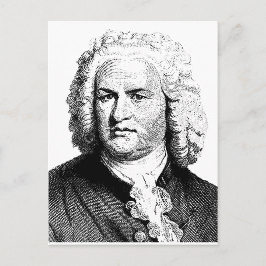 BACH BRIEFKAART (Voorkant)